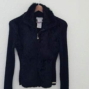 BABY PHAT FUR JACKET SIZE M